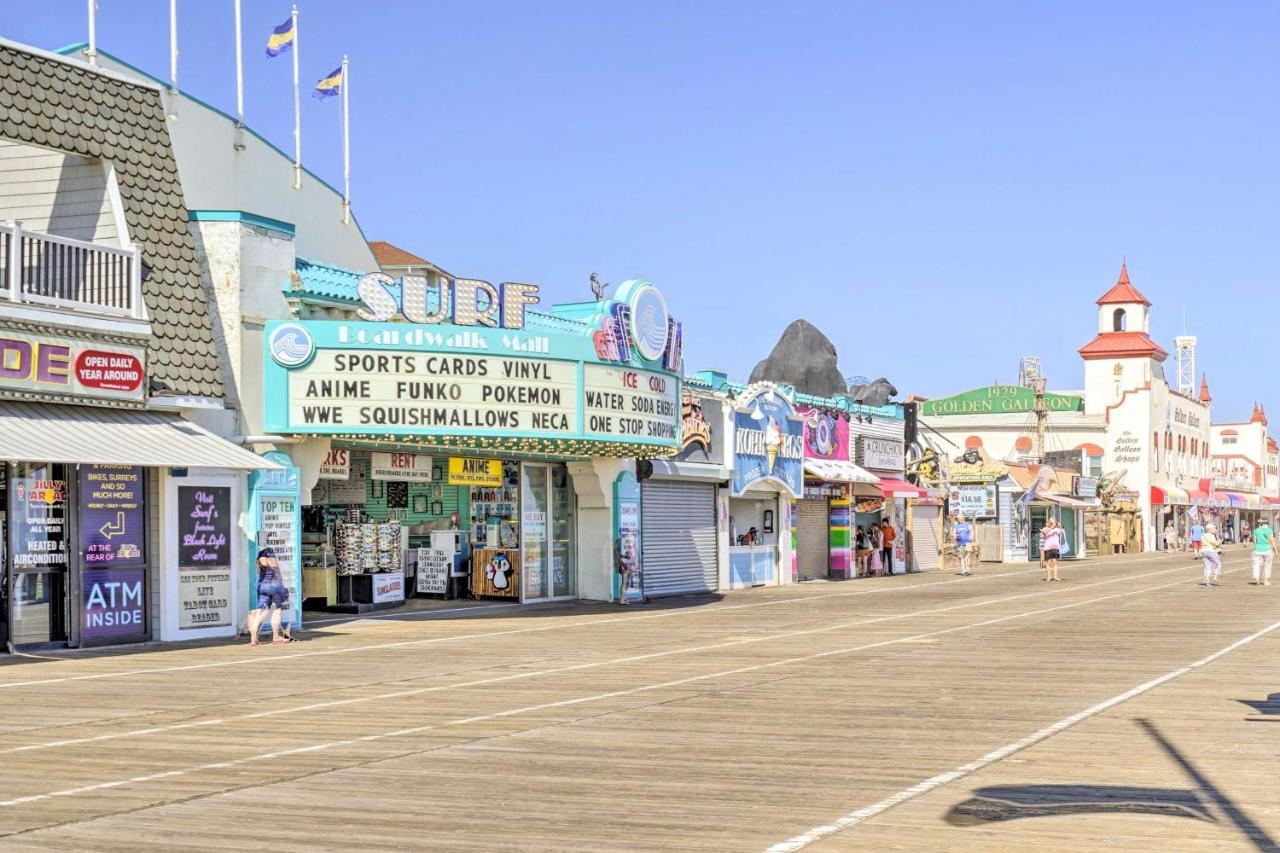 Sunny Ocean City Retreat About Qtr-Mi To Beach! Buitenkant foto